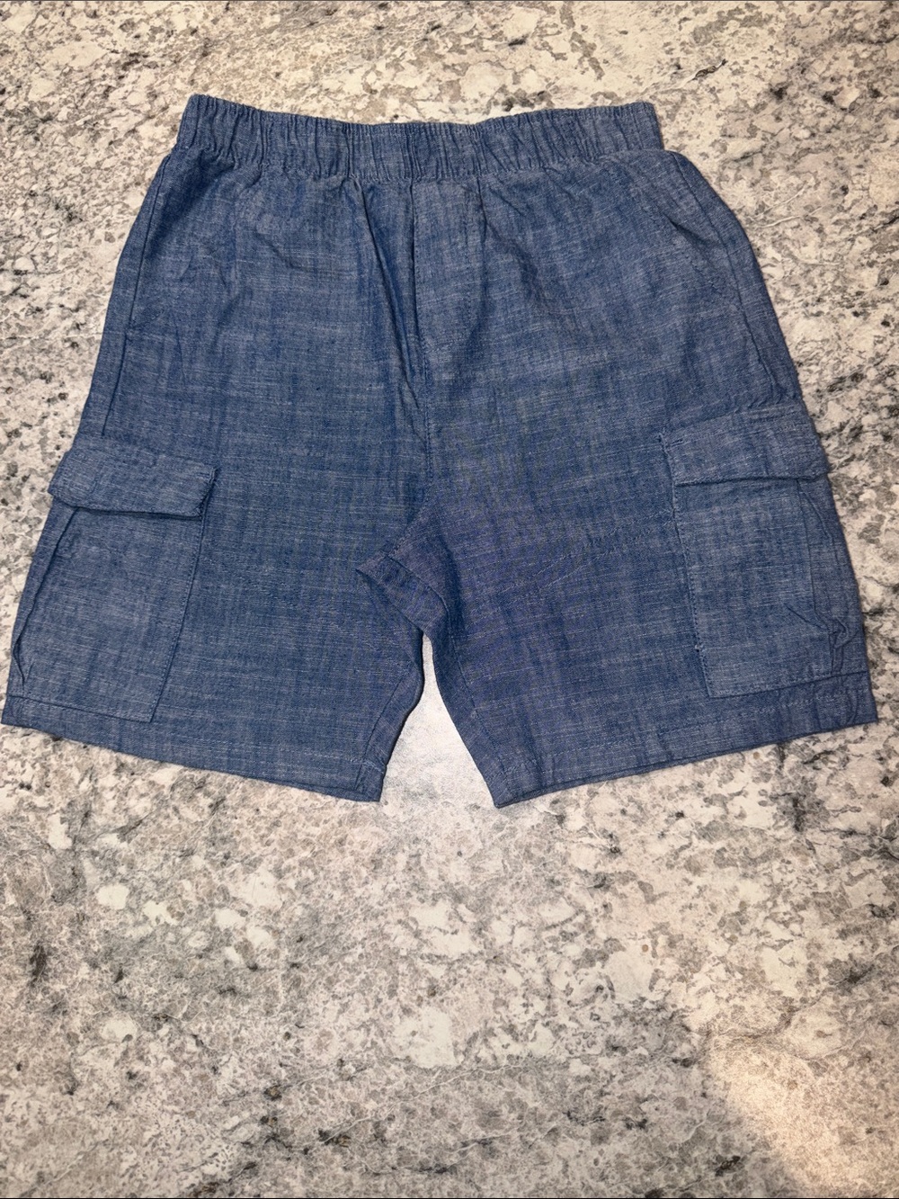 Tahari Boys Blue Cargo Shorts